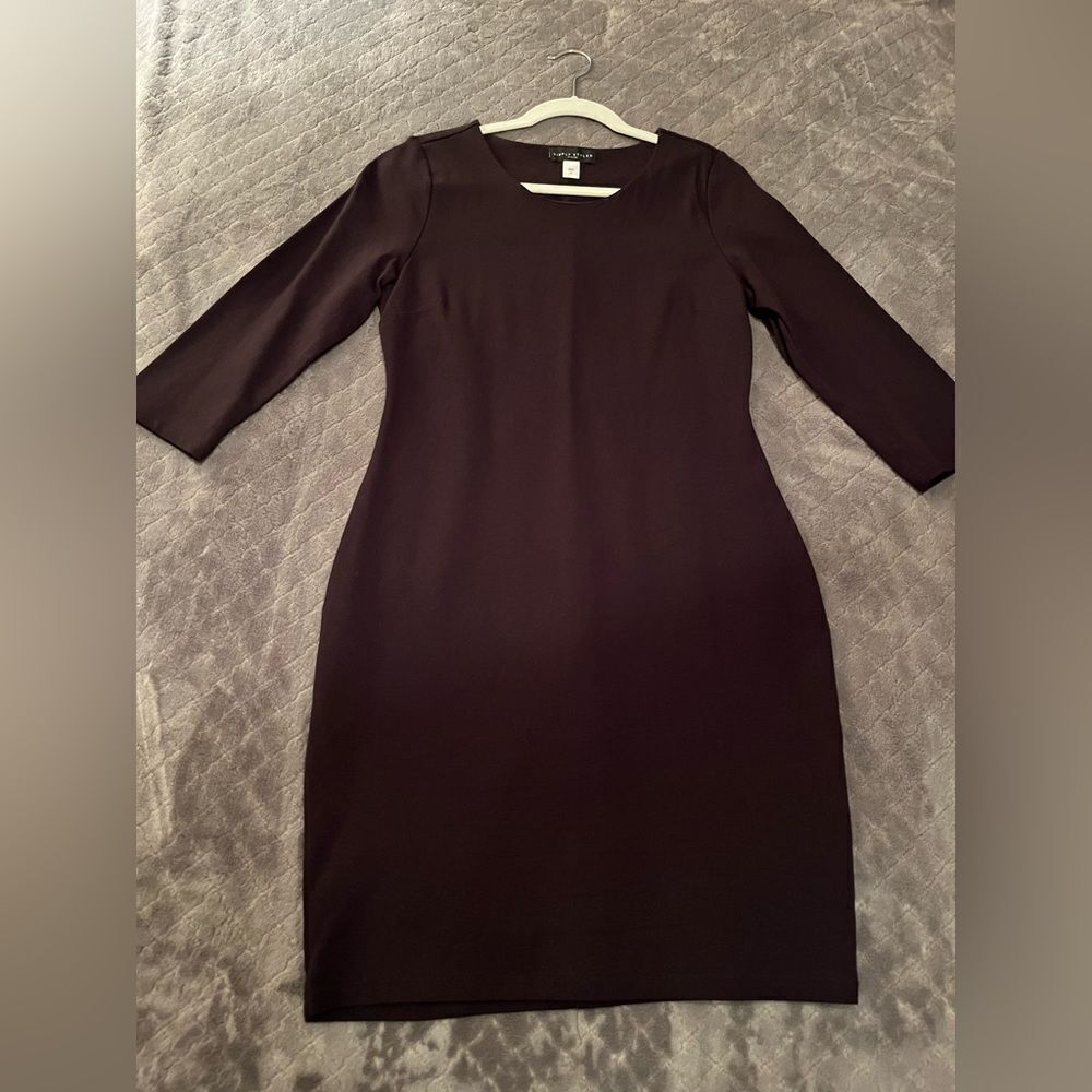 Simply Styled Black Dress with Sleeves